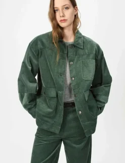 nué notes Brasov Jacket - Overshirts 696 DRIED SAGE Online