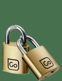 Go Travel Padlocks Twin Packs - Resetillbehör BRASS Online