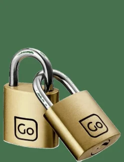 Go Travel Padlocks Twin Packs - Resetillbehör BRASS Online