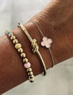 Brea Enamel 6mm Bracelet - Bangles|Bud to rose Sale