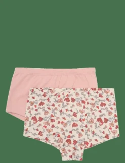 Minymo Briefs 2-Pack AOP - Trosor SANDSHELL