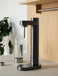 Stelton Brus kolsyremaskin - Köksmaskiner BLACK METALLIC Best