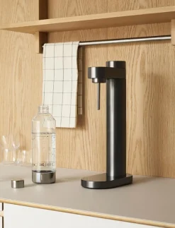 Stelton Brus kolsyremaskin - Köksmaskiner BLACK METALLIC Best