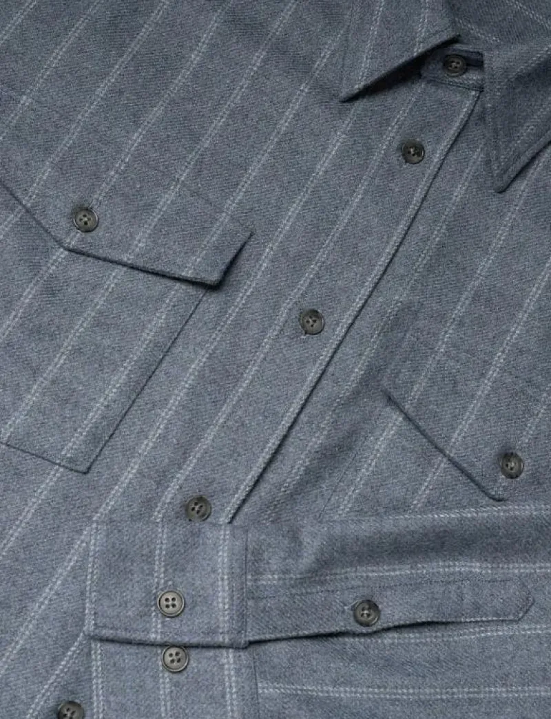 Brushed Wool Overshirt - Overshirts|Filippa K New