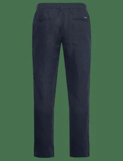 BS Ervis Regular Fit Chinos - Linnebyxor|Bruun & Stengade Sale