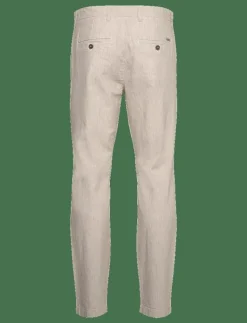 BS Ikaros Slim Fit Chinos - Linnebyxor|Bruun & Stengade Online