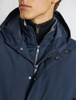 Bruun & Stengade BS Otago Regular Fit Jacket - Parkas NAVY New