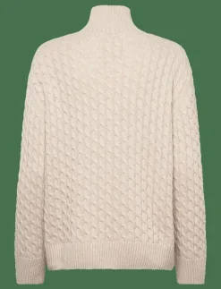 CABLE KNIT MOCK NECK - Polotröjor|GANT