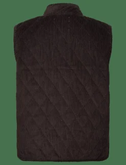 Lollys Laundry CairoLL Vest - Quiltade västar DARK MOKKA Clearance