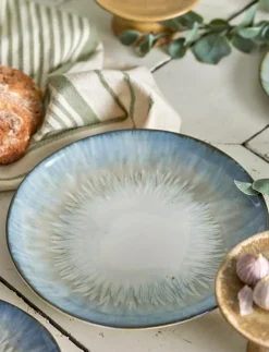 Bloomingville Calen Plate - Mattallrikar BLUE New