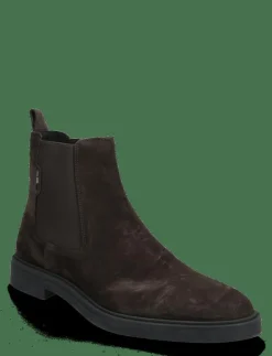 BOSS Calev_Cheb_sdfb - Chelsea boots DARK BROWN Best