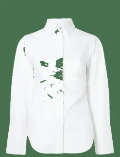 Calisa Fitted Poplin shirt - Långärmade|Malina New