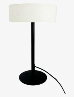 Dyberg Larsen Calix table lamp with fabric shade - Bordslampor BLACK / BEIGE