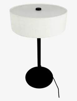 Dyberg Larsen Calix table lamp with fabric shade - Bordslampor BLACK / BEIGE