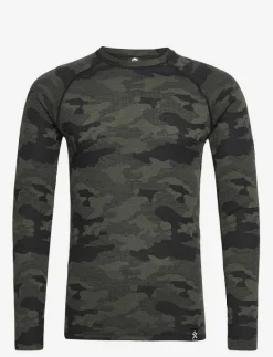 Camo Merino Wool Crew - Underställströja|Bula Discount