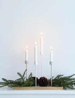 Cooee Design Candlestick 29cm - Dekoration WHITE Outlet