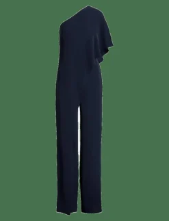 Cape Georgette One-Shoulder Jumpsuit - Jumpsuits|Lauren Ralph Lauren Discount