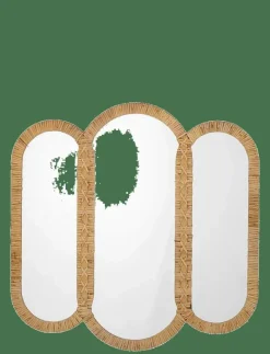 Bloomingville Cardiz Wall Mirror - Väggspeglar BEIGE Online