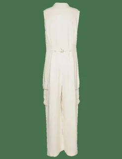 GANT CARGO POCKET JUMPSUIT - Jumpsuits LINEN New