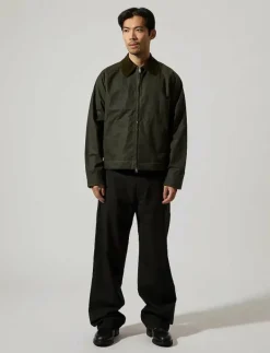 Brixtol Textiles Carter Wax - Tunna jackor OLIVE Outlet