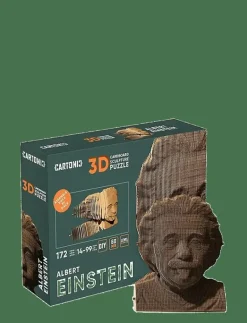 3D Pussel EINSTEIN - Träfigurer|Cartonic Sale