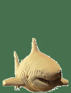 Cartonic 3D Pussel HAJ - Träfigurer BROWN Online