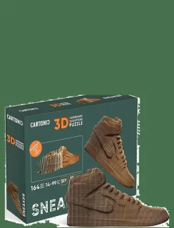 3D Pussel SNEAKER - Träfigurer|Cartonic Hot