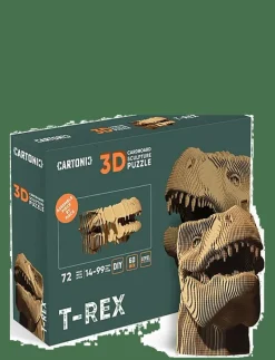 3D Pussel T-REX - Träfigurer|Cartonic Sale