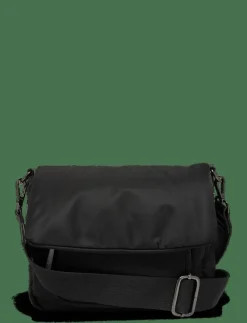 HVISK CAYMAN POCKET PUFFER MATTE TWILL - Crossbody Bags BLACK Best