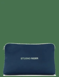 STUDIO FEDER Celia Toiletry Bag - Necessärer NAVY