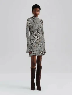 Cezanne Low Back Satin Mini dress - Korta klänningar|Malina Best