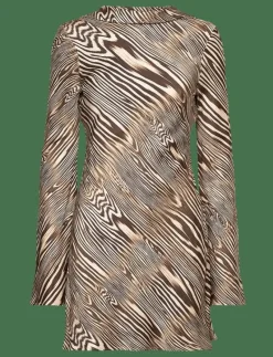 Cezanne Low Back Satin Mini dress - Korta klänningar|Malina Best