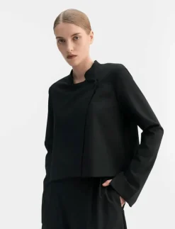 Ahlvar Gallery Chani wool blazer - Korta kavajer BLACK Hot