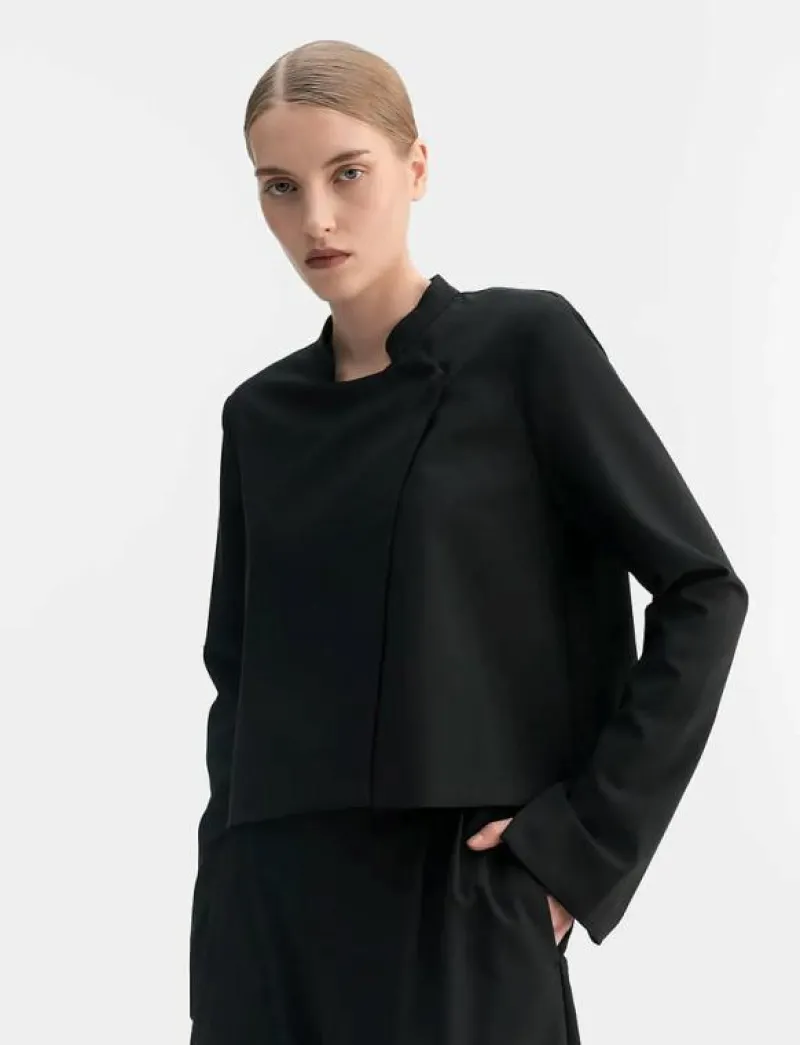 Ahlvar Gallery Chani wool blazer - Korta kavajer BLACK Hot