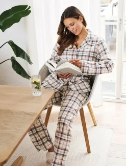 Check flannel pyjamas - Pyjamas|Missya Best