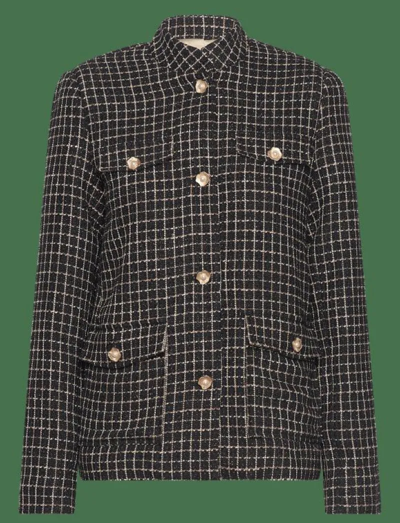 Checked bouclé jacket - Bouclés|Stella Nova Clearance