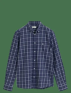 CHECKED FLANNEL BD SHIRT - Långärmad skjorta|GANT