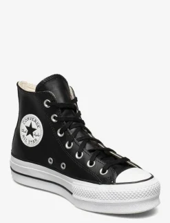 Converse Chuck Taylor All Star Lift - Höga sneakers BLACK/BLACK/WHITE