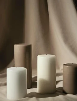 Broste Copenhagen Church Pillar candle - Blockljus ANTIQUE WHITE