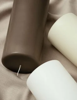 Broste Copenhagen Church Pillar candle - Blockljus ANTIQUE WHITE