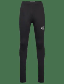 Calvin Klein CK LOGO LEGGING - Leggings CK BLACK Best