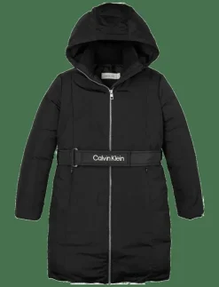 CLASSIC BELTED COAT - Dunjackor & fodrade jackor|Calvin Klein