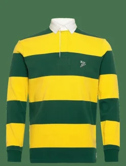 Classic Fit Embroidered Rugby Shirt - Långärmade pikéer|Polo Ralph Lauren Discount