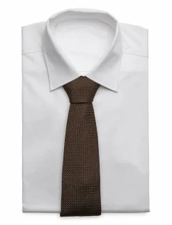 Amanda Christensen Classic Tie - Slipsar BROWN Clearance