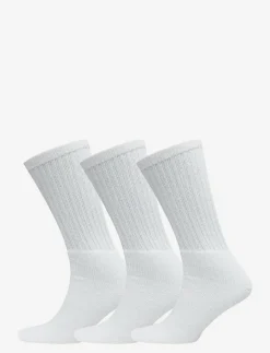 Claudio socks tennis 3-pack - Vanliga strumpor WHITE