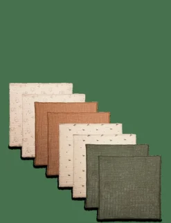 Pippi Cloth Muslin (8-pack) - Muslindukar DEEP LICHEN GREEN Discount