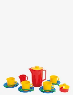 COFFEE SET IN NET 17 PCS - Leksakskök & Tillbehör|Dantoy Hot