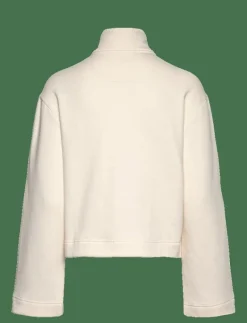 Casall Comfy Half Zip Sweater - Sweatshirts OFF WHITE Discount