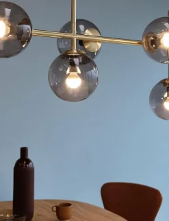 COMO Long table pendant Messing - Taklampor|Dyberg Larsen New