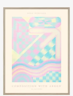 If Walls Could Talk Composition With Arrow No. 2 - Posters MULTI-COLORED Hot